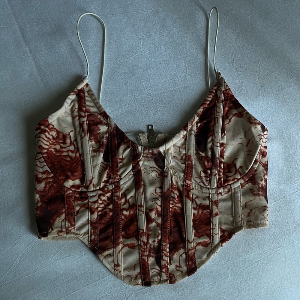 Missguided corset top